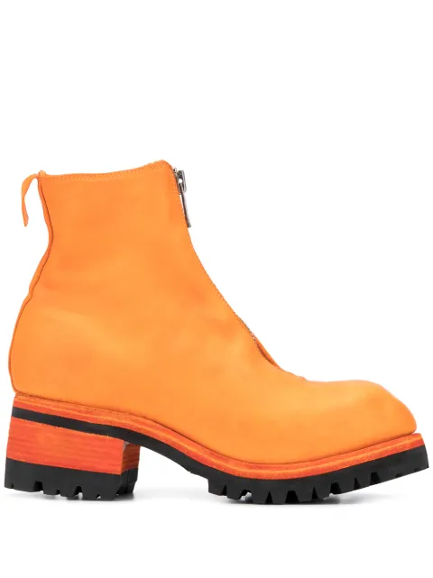 Guidi botines con cierre en la parte delantera