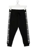 DSQUARED2 KIDS logo-tape track pants - Black