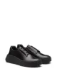 Image 2 of Prada brushed leather Derby shoes
