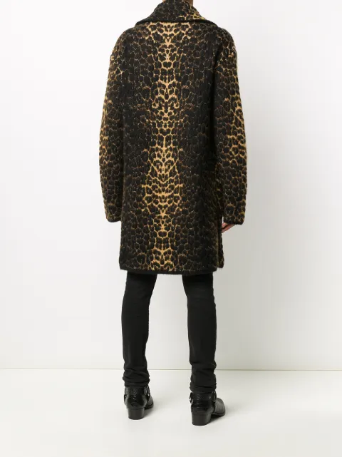 saint laurent leopard jacket