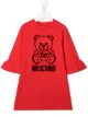 الصورة 1 من Moschino Kids تيشيرت طويل بطبعة دب