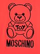 Moschino Kids تيشيرت طويل بطبعة دب