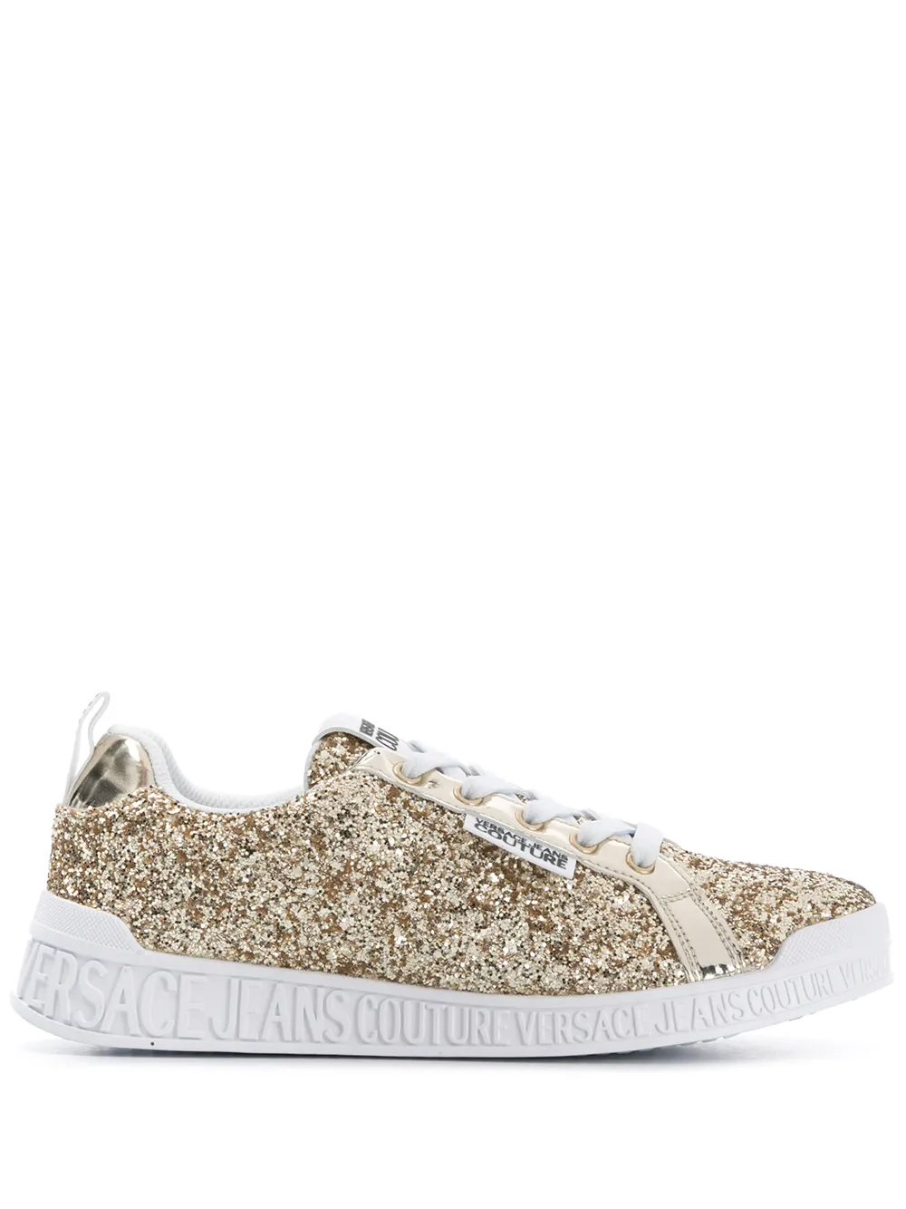 Versace glitter sneakers online