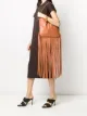 Imagen 2 de Bottega Veneta bolso de hombro con ribete de flecos