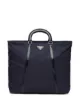 Image 1 of Prada logo plaque tote bag