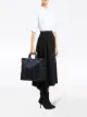 Image 2 of Prada logo plaque tote bag