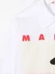 Marni Kids flower print logo shirt