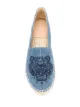 Kenzo Tiger embroidered suede espadrilles