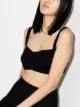 Image 2 of Cloe Cassandro organic cotton cropped top