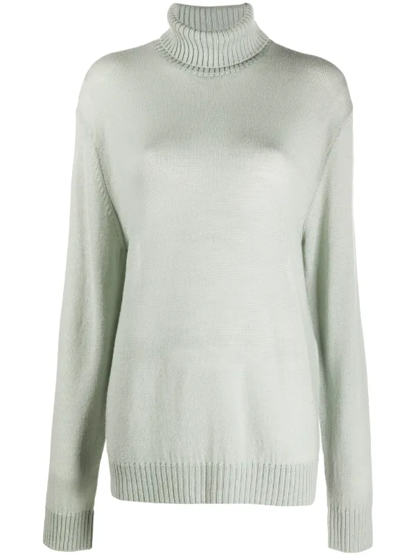 fine roll neck jumper