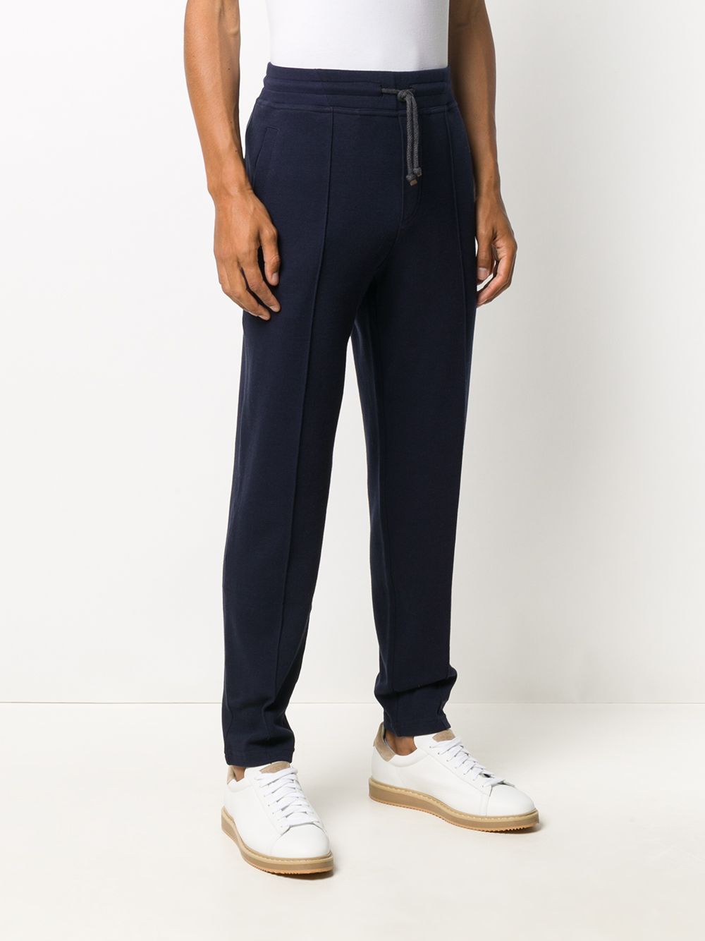 фото Brunello cucinelli drawstring waist trousers