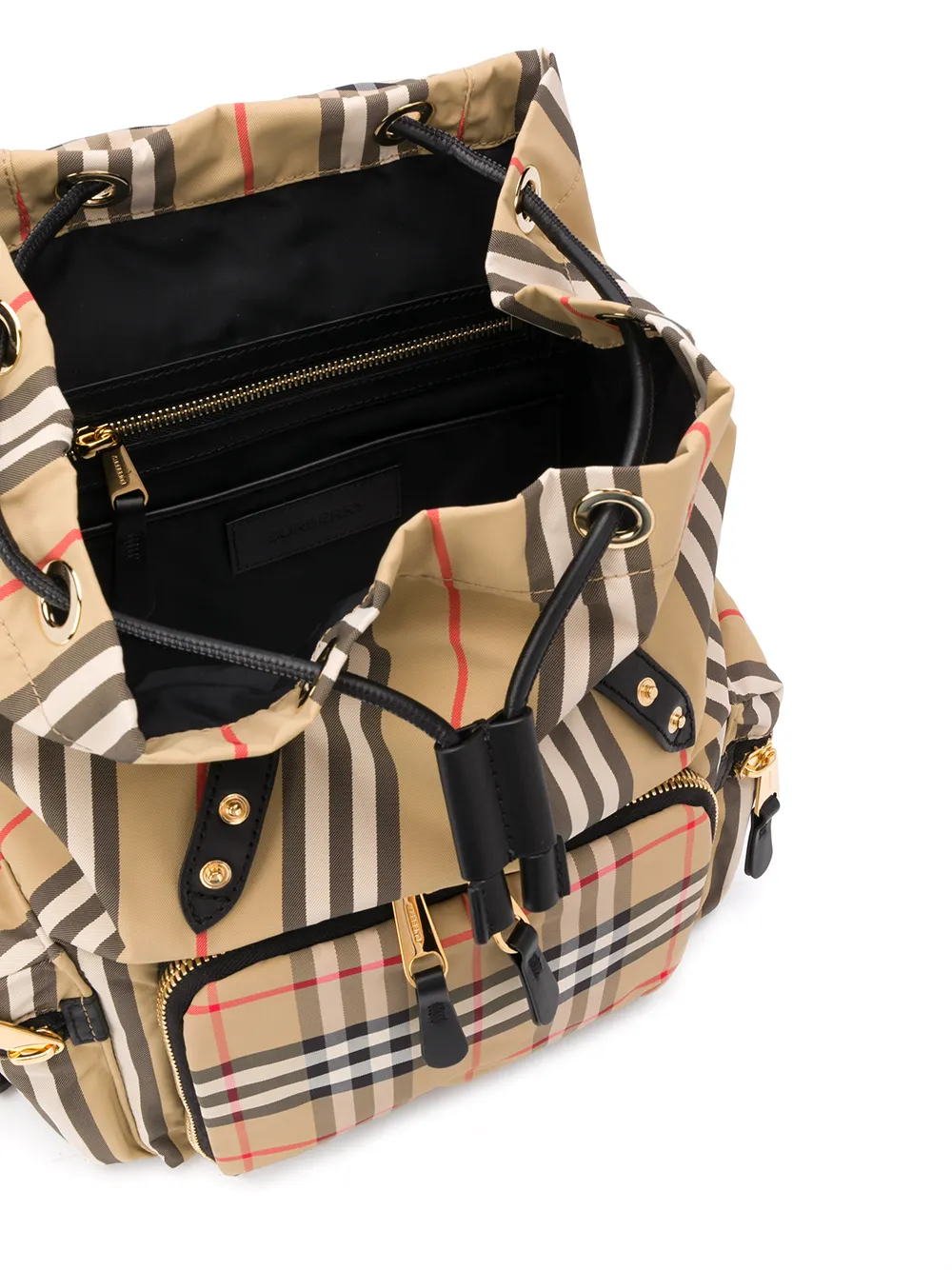 фото Burberry рюкзак в клетку vintage check