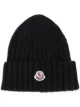 Image 1 sur Moncler bonnet à patch logo