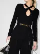 Image 2 of USISI SISTER Kirstie halter-neck jumper