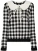 Image 1 of USISI SISTER Ellie check-pattern jumper