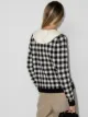 USISI SISTER Ellie check-pattern jumper