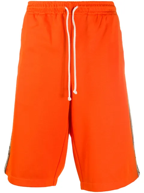 Gucci Interlocking G stripe track shorts