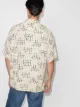 visvim Free Edge Lattice print shirt