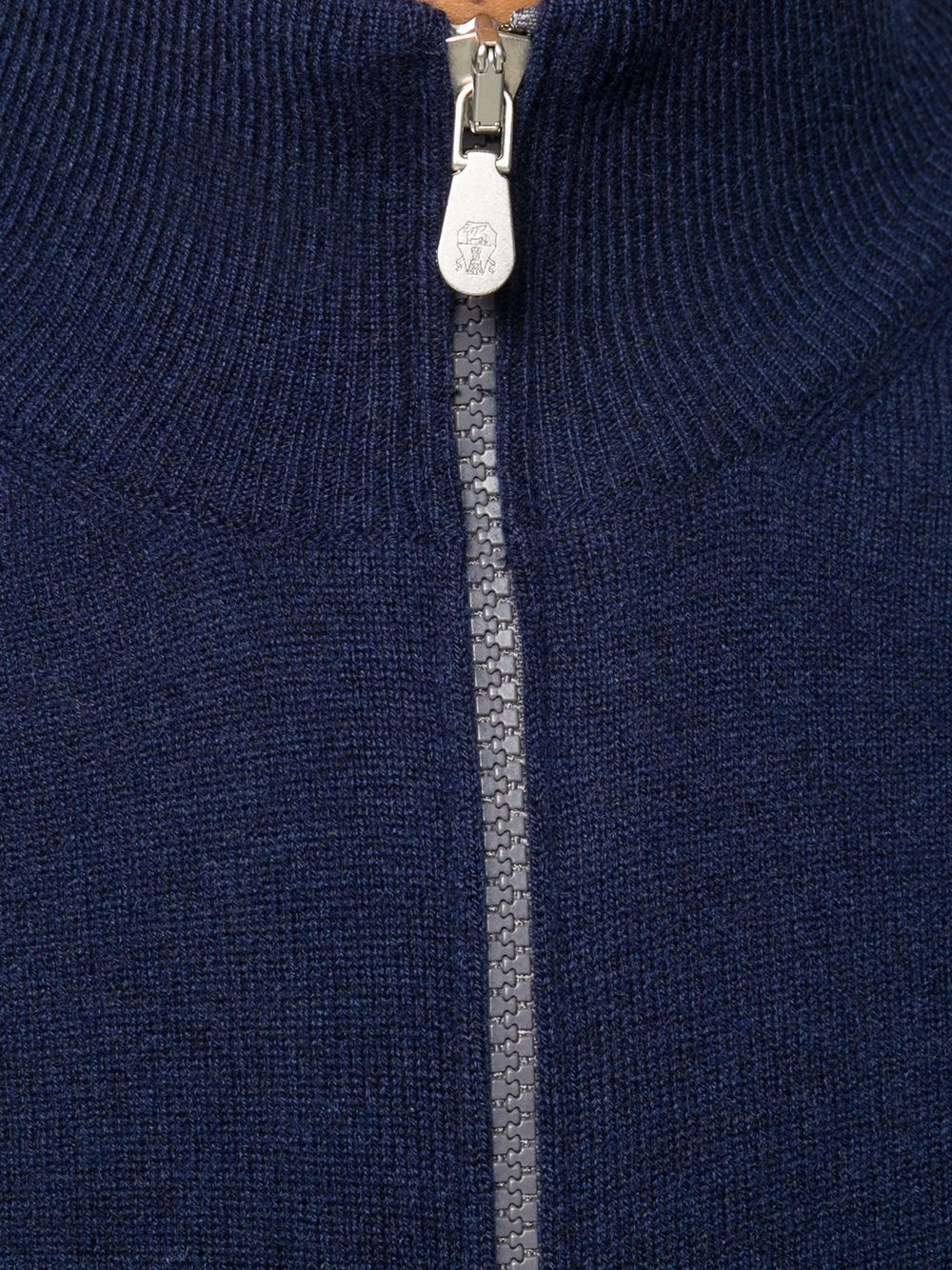 Brunello Cucinelli fine knit zipped front cardigan Men