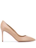 Aquazzura 80mm Purist pointed toe pumps - Neutrals