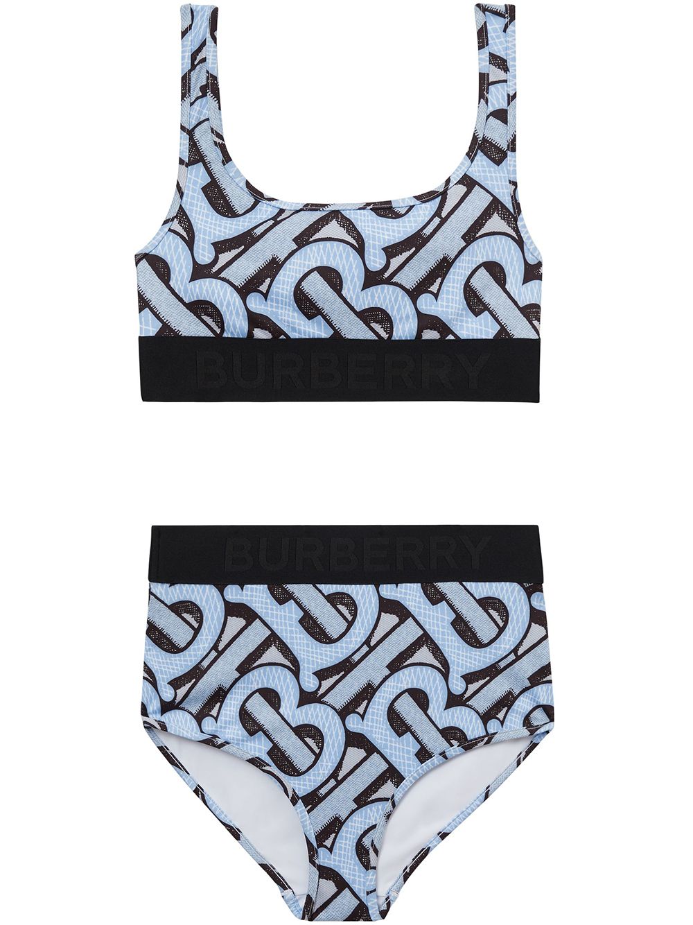 фото Burberry monogram print bikini