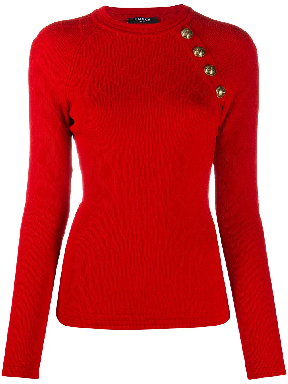 Balmain Fein Gestrickter Pullover QmuIy 2YwNF Balmain Fein Gestrickter Pullover QmuIy 2YwNF
