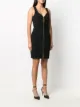 Moschino oversized zip mini dress