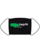 Image 1 of Palm Angels paint logo face mask