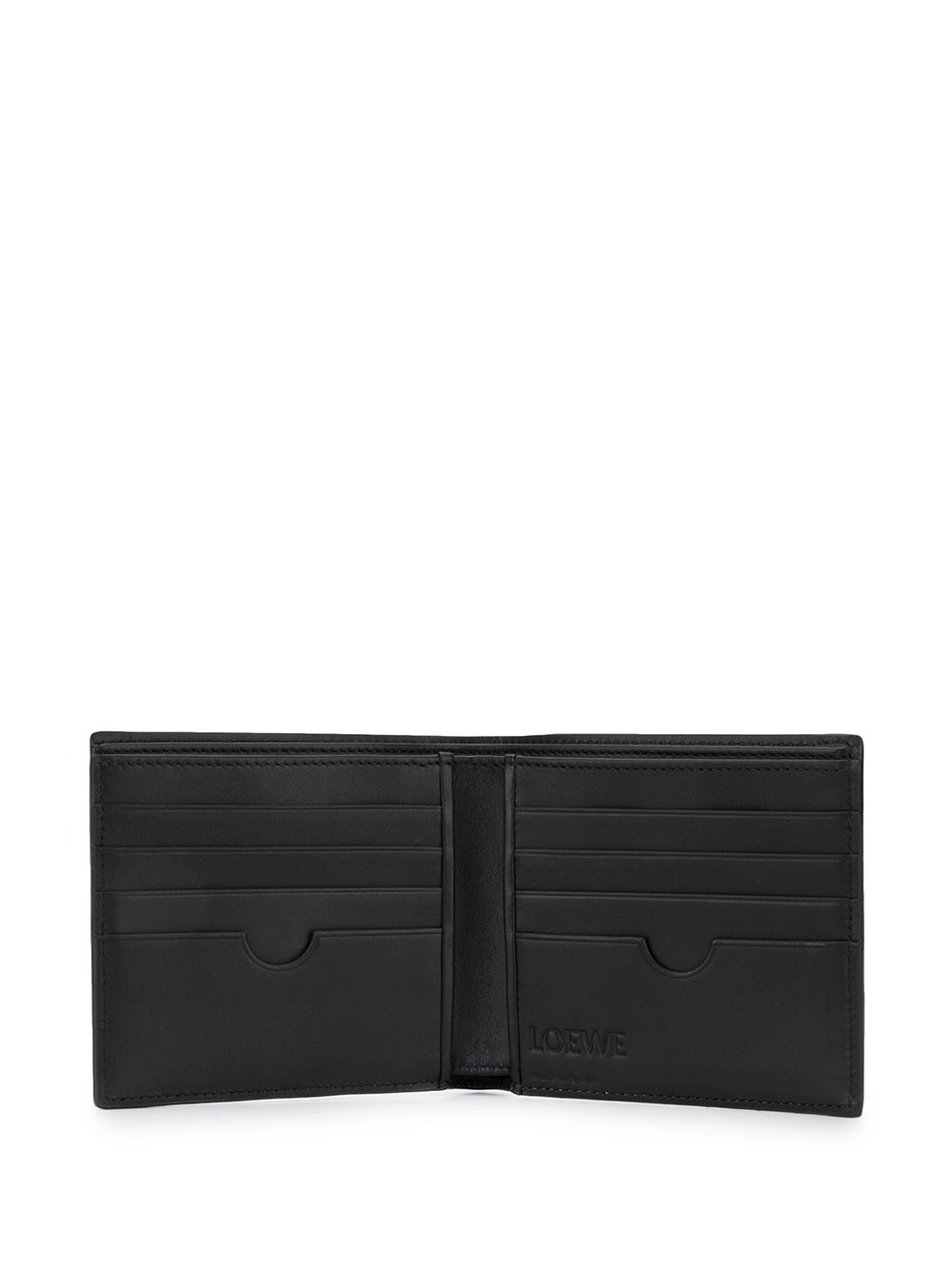 фото Loewe foldover leather wallet