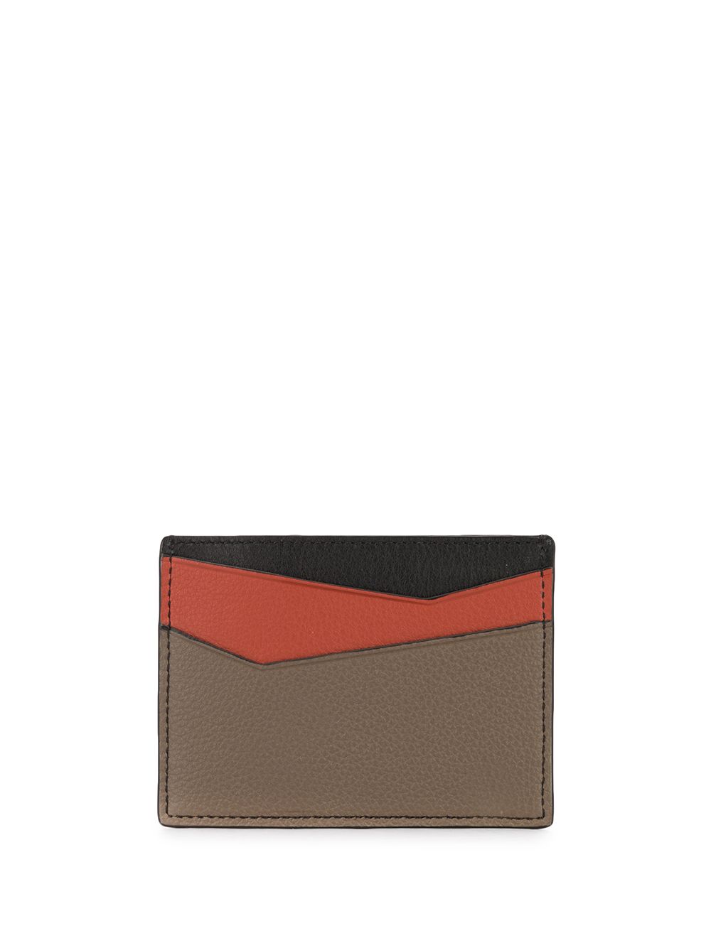 фото Loewe layered leather cardholder