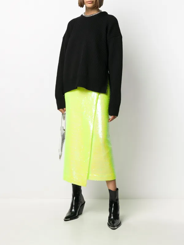 Zara neon jumper sales