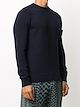 Stone Island كنزة طويلة الأكمام بشعار الماركة