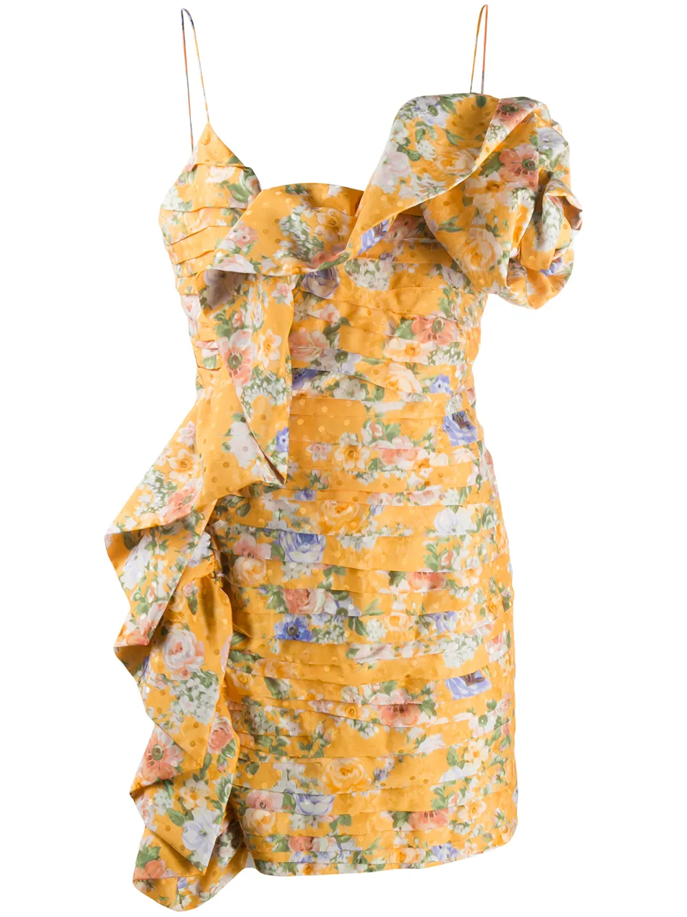 Magda Butrym Geblümtes Minikleid Mit Rüschen FlUH6 eNb8G Magda Butrym Geblümtes Minikleid Mit Rüschen FlUH6 eNb8G