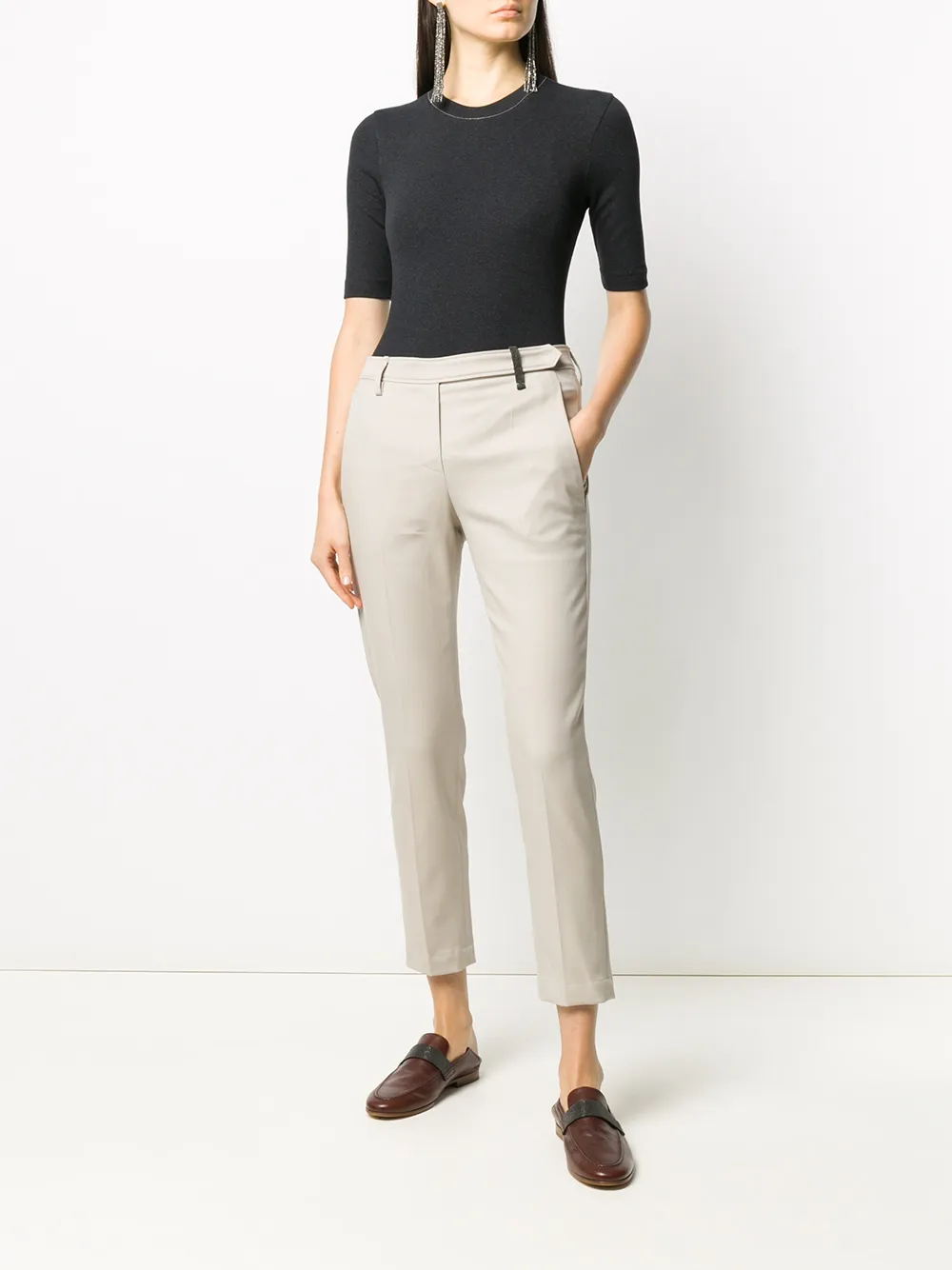 Brunello Cucinelli pull à coupe ajustée | Pulls | Image 2