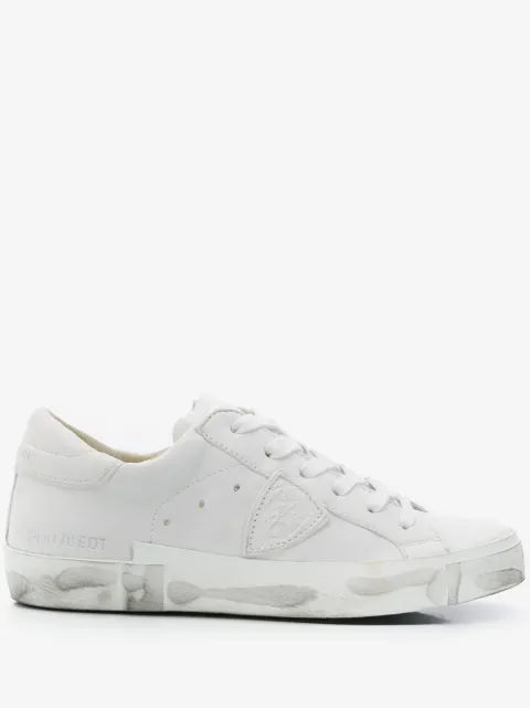 Philippe Model Paris PRSX low-top leather sneakers