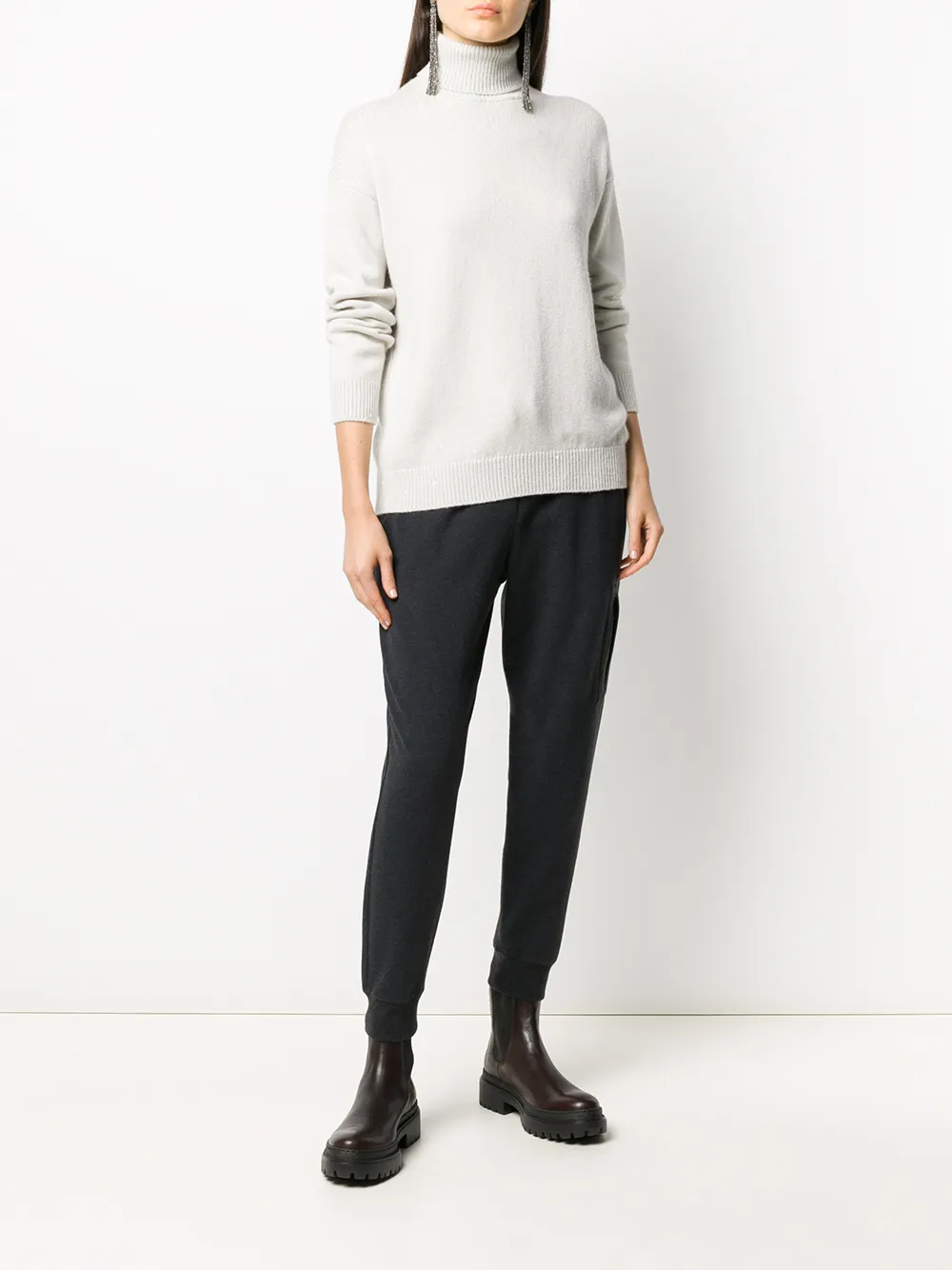Brunello Cucinelli roll neck jumper | Jumpers | Image 2