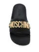 Moschino lettering logo slides