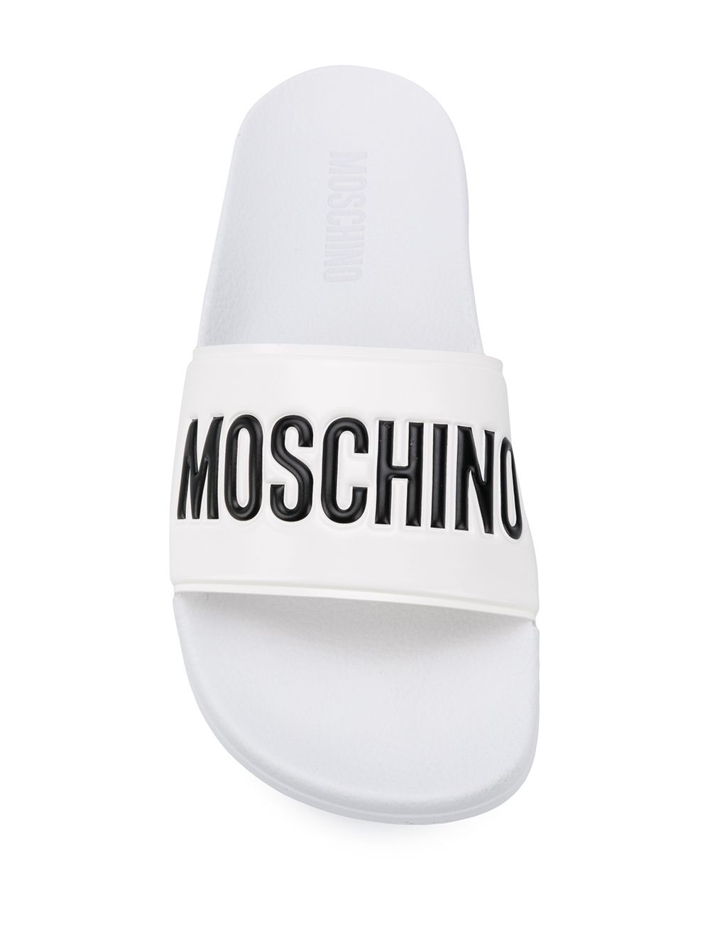 фото Moschino шлепанцы с логотипом