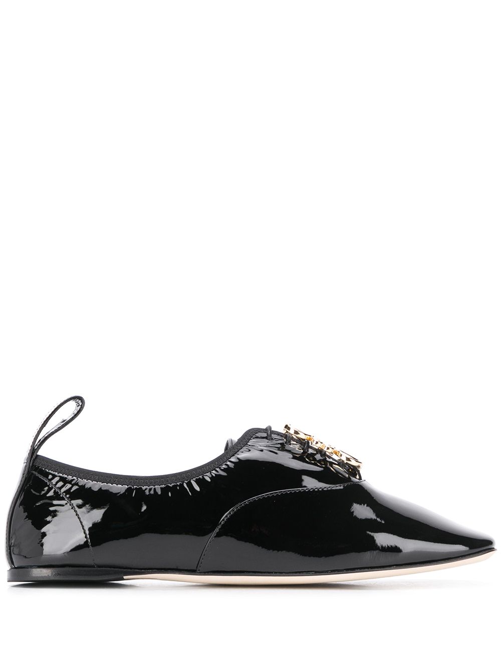 фото Loewe soft derby anagram pumps