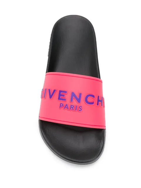 hot pink givenchy slides