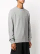 Stone Island logo patch cotton sweatshirt