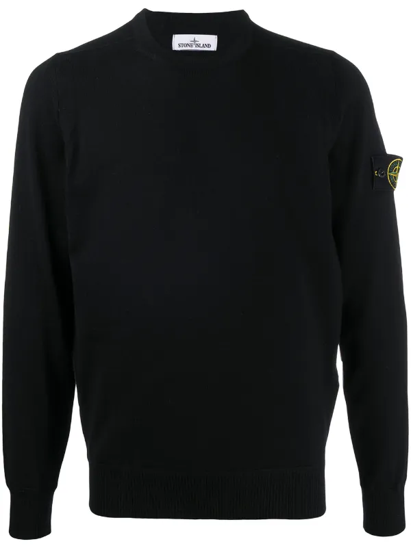 Stone Island Pullover Mit Logo Farfetch Stone Island Pullover Mit Logo Farfetch