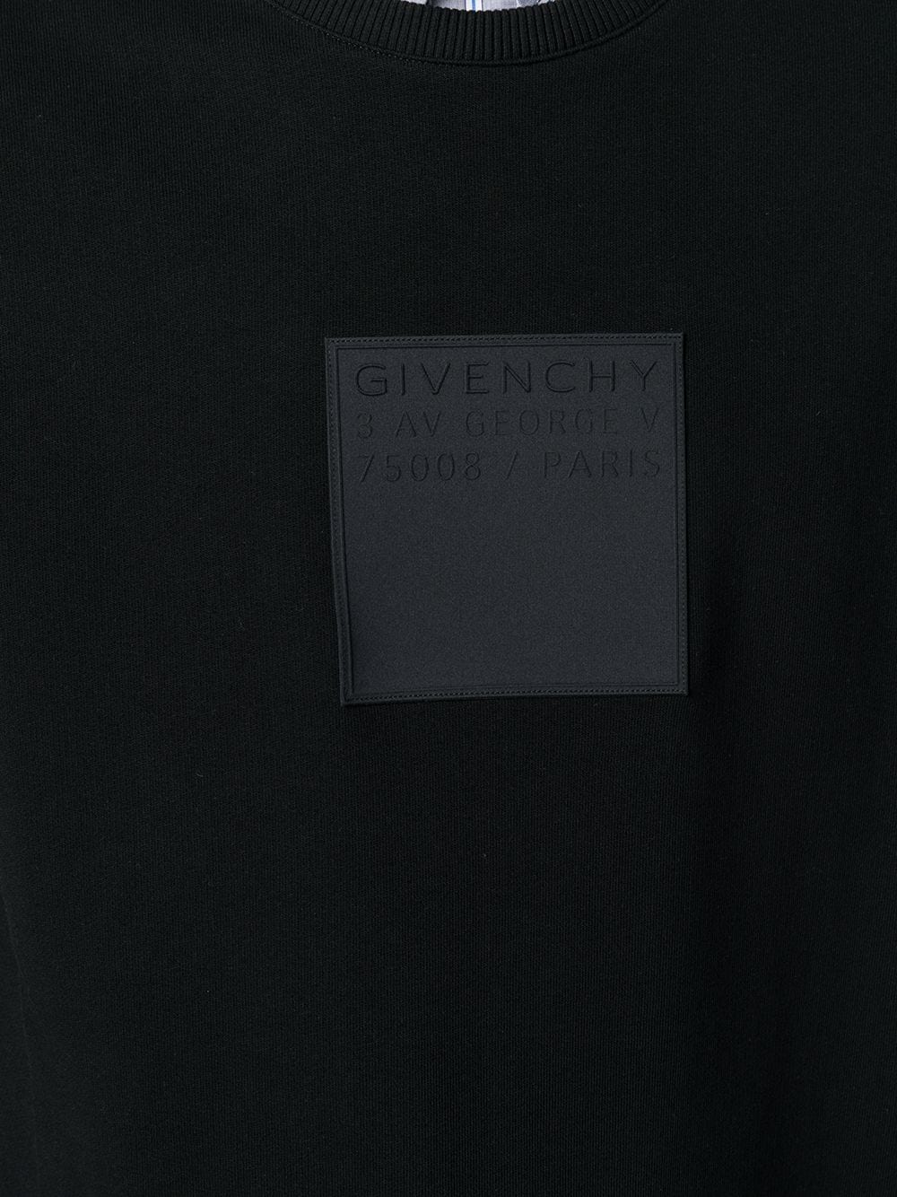 фото Givenchy толстовка с нашивкой-логотипом