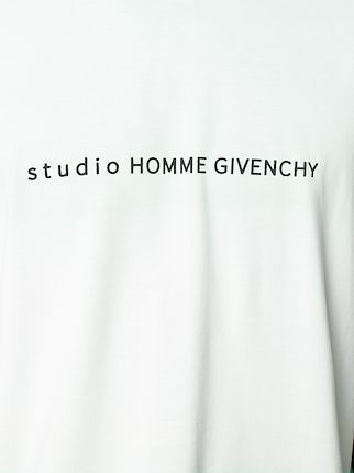 logo print dégradé-effect T-shirt展示图