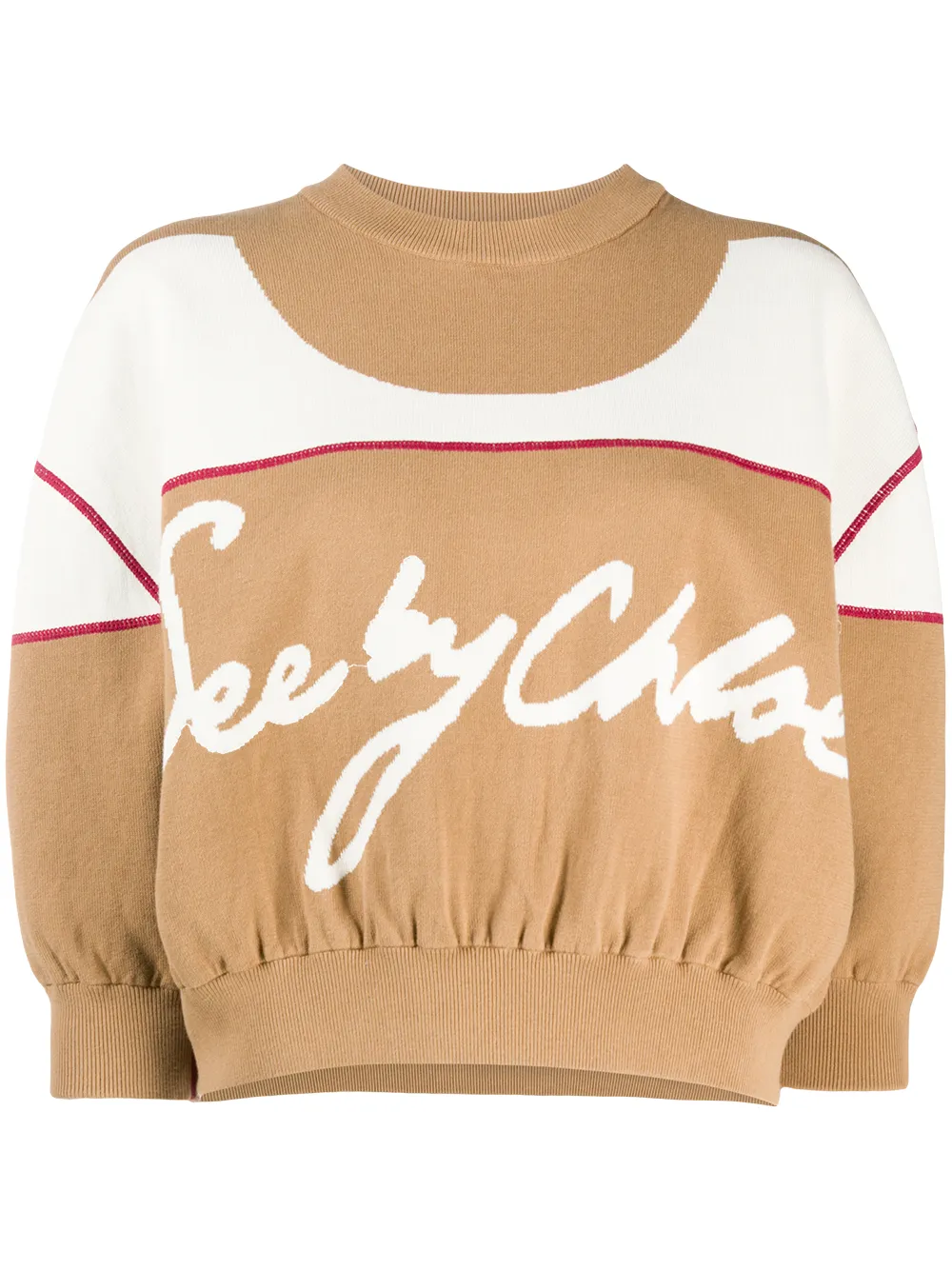 See By Chloé Gestrickter Cropped-Pullover vgCO2 MmT4x See By Chloé Gestrickter Cropped-Pullover vgCO2 MmT4x