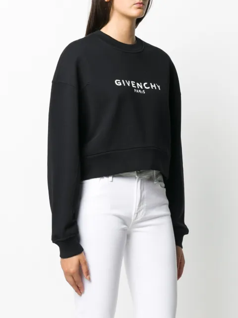 givenchy crop sweatshirt