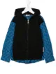 Image 1 of Moschino Kids check panel hoodie