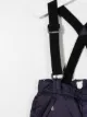Moschino Kids padded suspender trousers