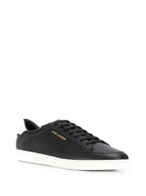 Saint laurent trainers black clearance