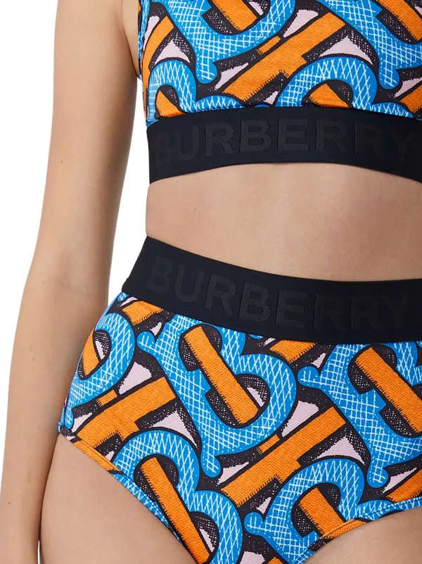 burberry high waisted bikini